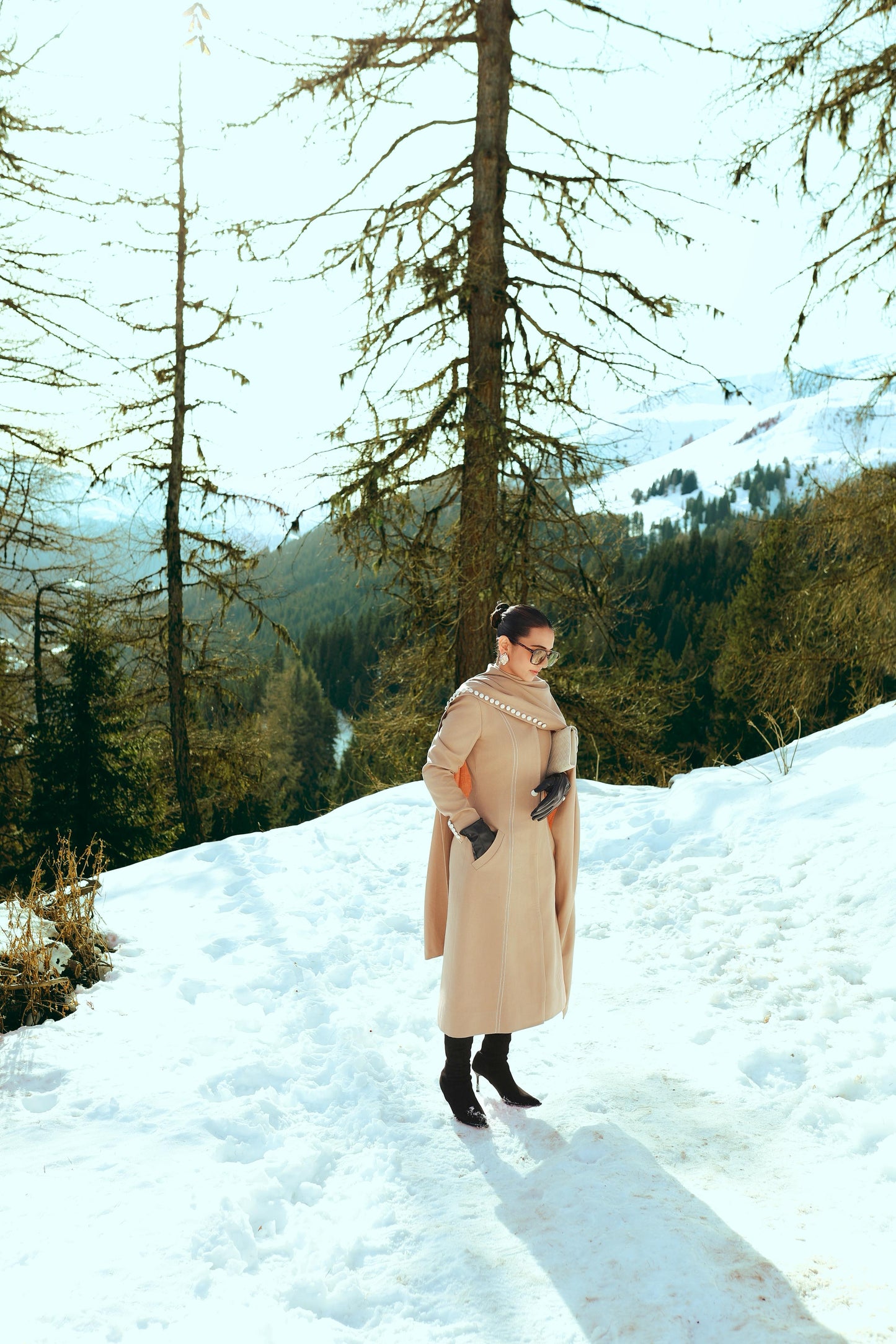 Masoom Minawala in VERIS Overcoat Dress