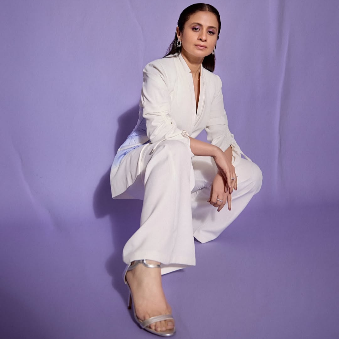 RASIKA DUGAL IN DAWN RUCHED PANT SUIT