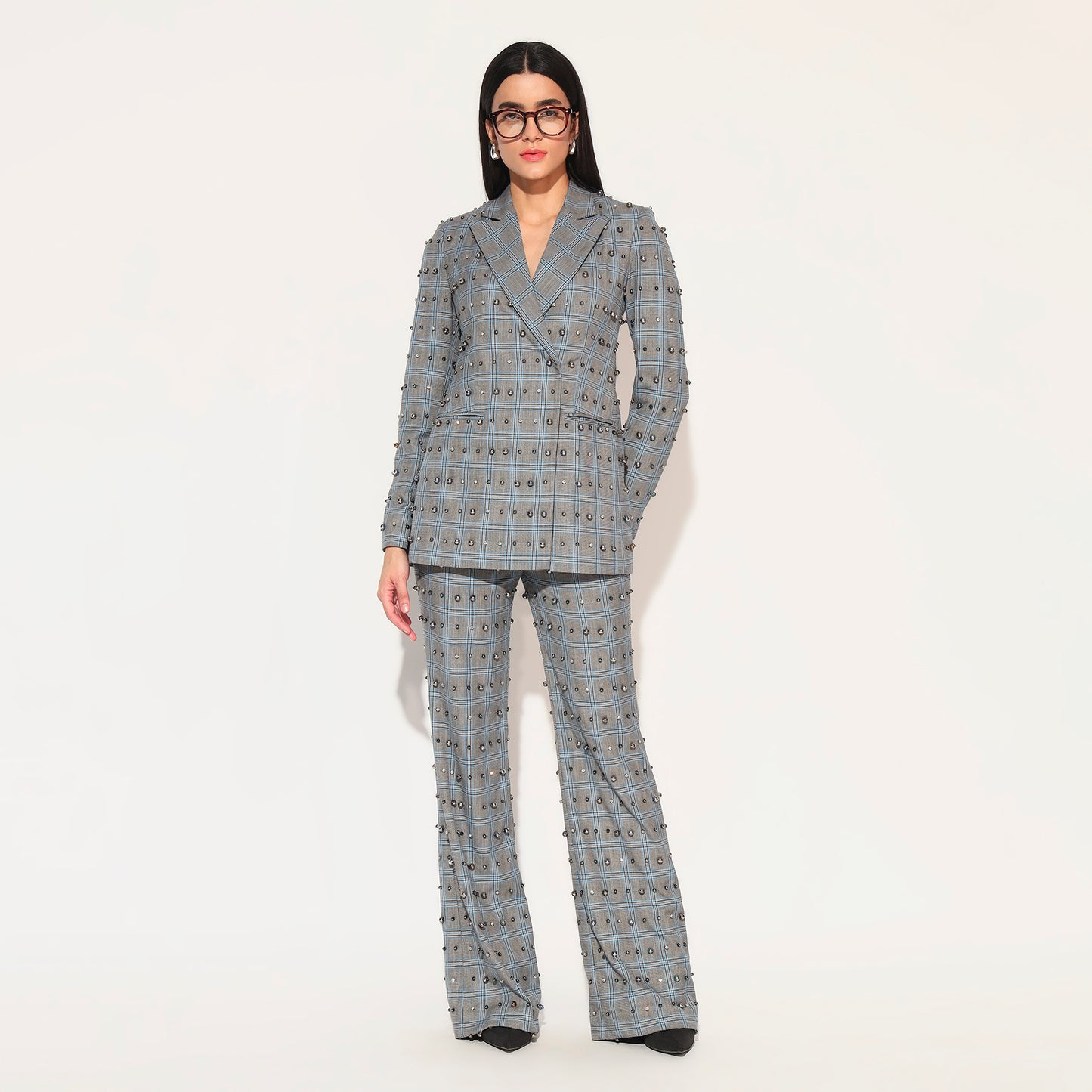 NOXIRA EMBROIDERED PANT SUIT
