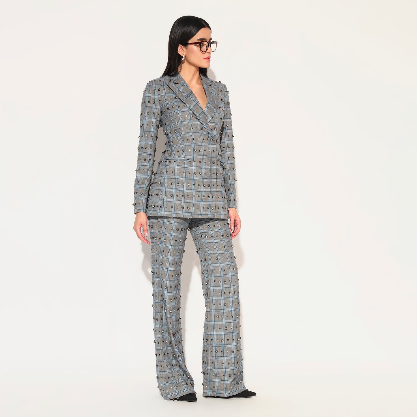 NOXIRA EMBROIDERED PANT SUIT