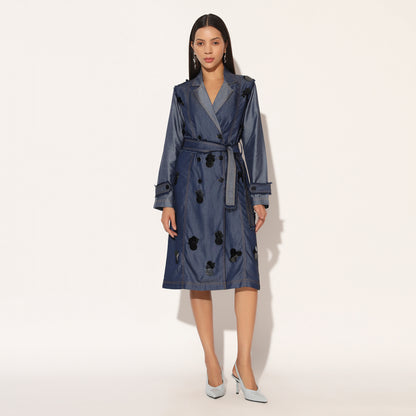 NYVORA TRENCH DRESS