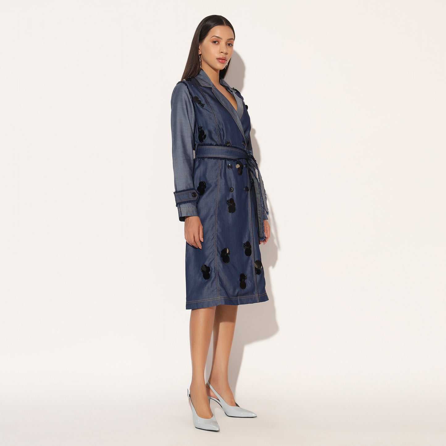 NYVORA TRENCH DRESS