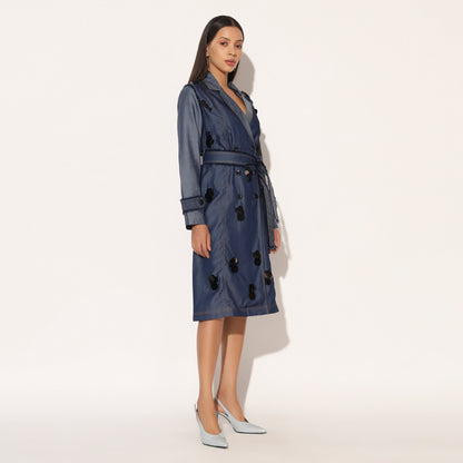 NYVORA TRENCH DRESS